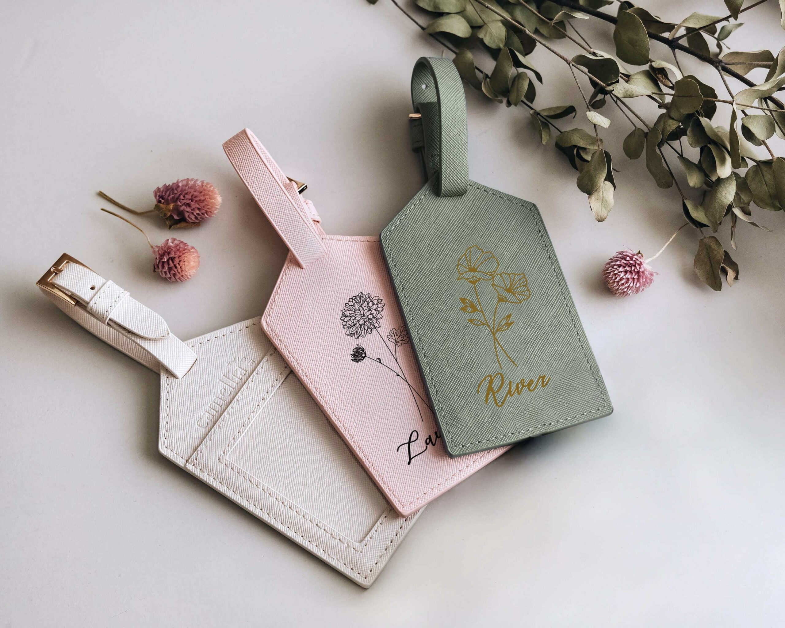 Birth Flower Passport Holder, Luggage Tag, Personalized Leather Passport Cover, Bridesmaid Gifts, Mother’s Day Gift for Women Birth Flower Passport Holder, Luggage Tag, Personalized Leather Passport Cover, Bridesmaid Gifts, Mother’s Day Gift for Women