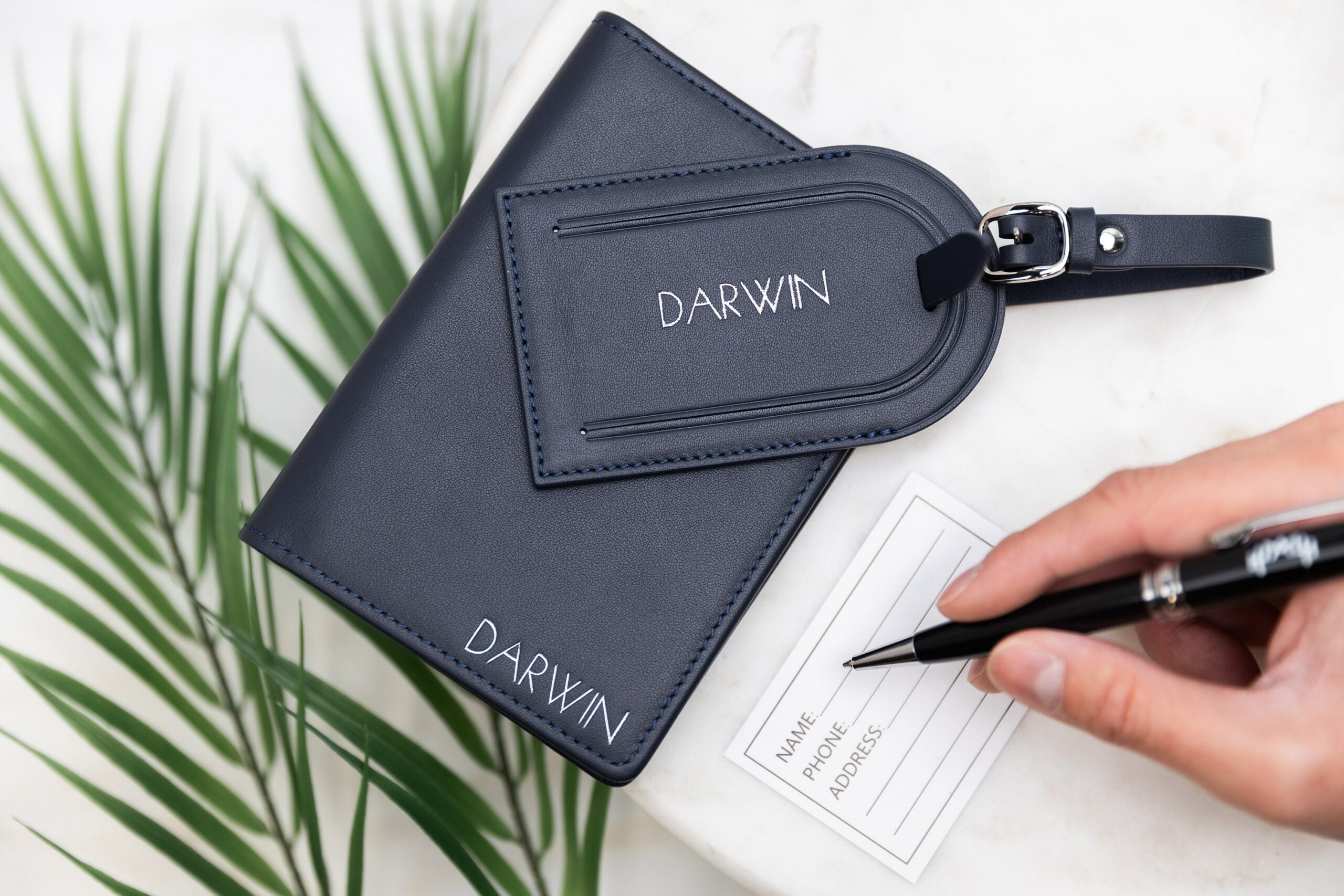 Embossed Leather Passport Holder, Embossed Luggage Tag Set, Travel Card Wallet, 3rd Wedding Anniversary Gift, Custom Gift for Family Embossed Leather Passport Holder, Embossed Luggage Tag Set, Travel Card Wallet, 3rd Wedding Anniversary Gift, Custom Gift for Family