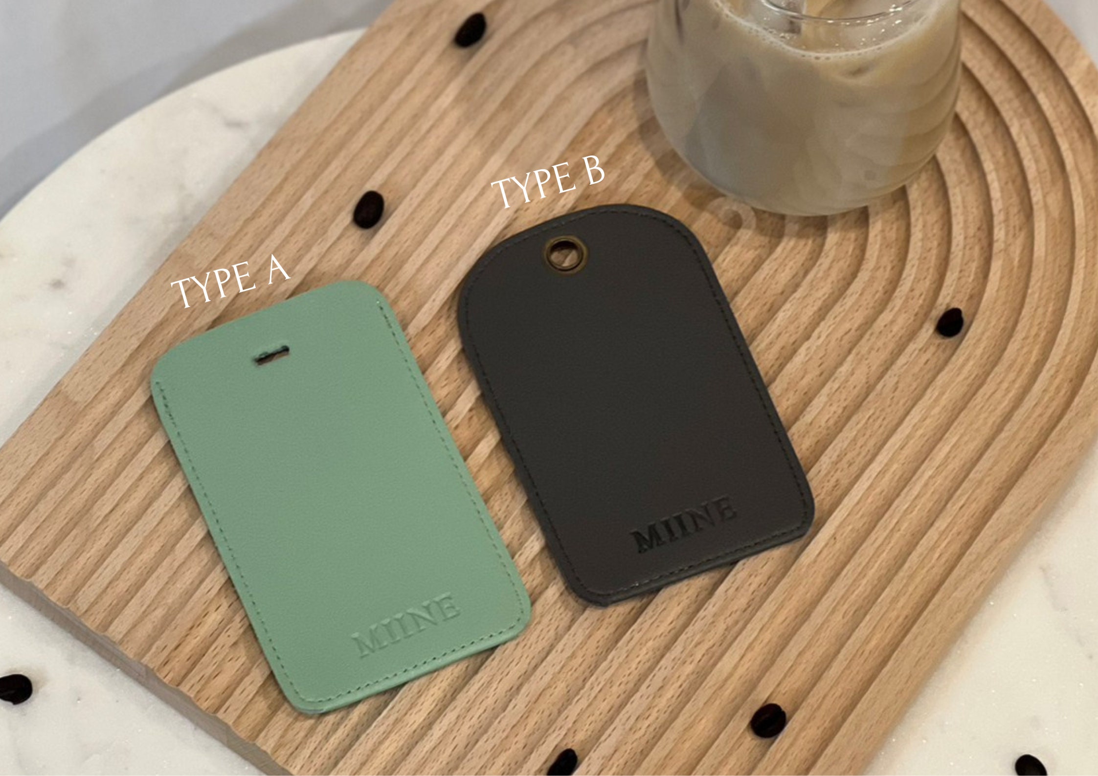 Embossed Name, Passport Holder, Luggage Tag, Name Card Holder, Personalized Gifts, 18 Colors, Wedding Favors, Party Favors