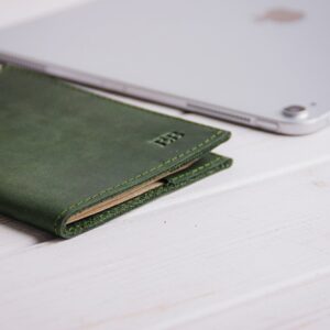 Custom Passport Case with Gold Embossing, Personalized Leather Gift, Monogrammed Travel Passport Holder