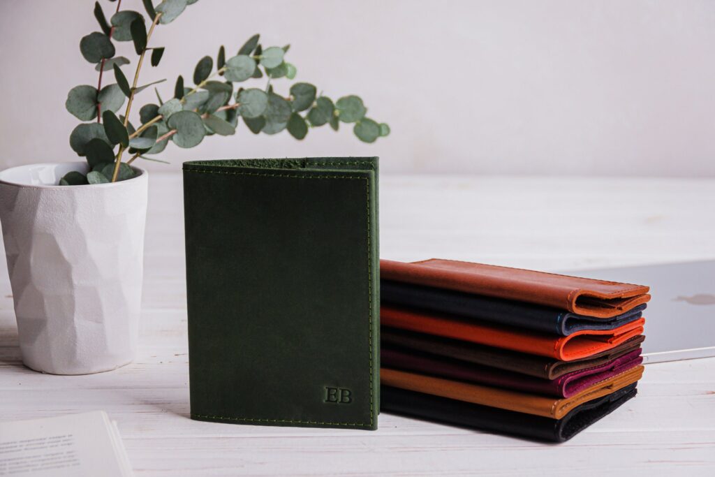 Genuine leather passport cover custom passport case gold embossing leather gift travel gift travel passport cover monogrammed 4