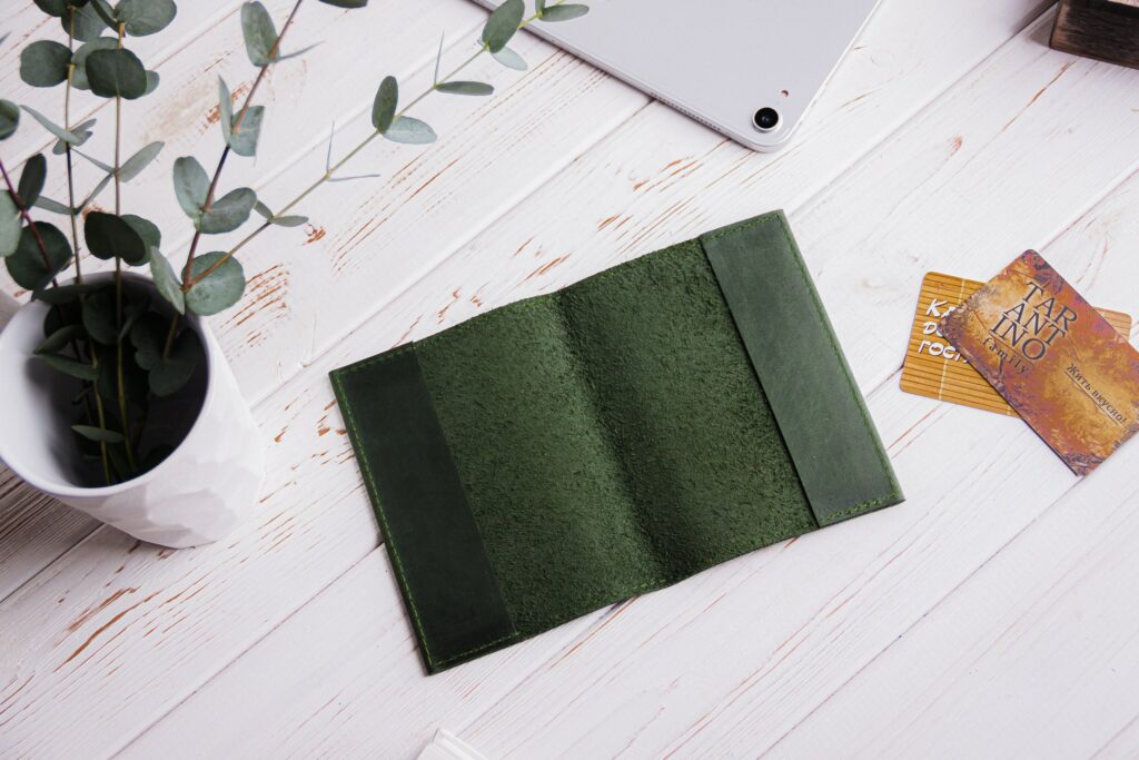 Genuine leather passport cover custom passport case gold embossing leather gift travel gift travel passport cover monogrammed 5