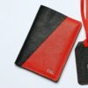 Monogram Customized Real Leather Passport holder 5