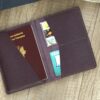 Monogram Customized Real Leather Passport holder 8