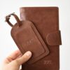OOPSIE Passport wallet and tag leather BEAUTY IMPERFECTIONS 7