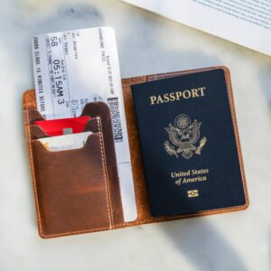 Personalized Leather Passport Holder, Leather Passport Cover with Customization Option, Passport Case, Genuine Leather Passport Wallet 8 1545288424