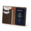 Personalized Leather Passport Holder Leather Passport Cover with Customization Option Passport Case Genuine Leather Passport Wallet 8 5
