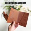 Personalized Luggage Tag Personalized Passport Holder Passport CoverLuggage Tag Custom Travel Gift Set for Him Her Travel Suitcase Tag 6 1